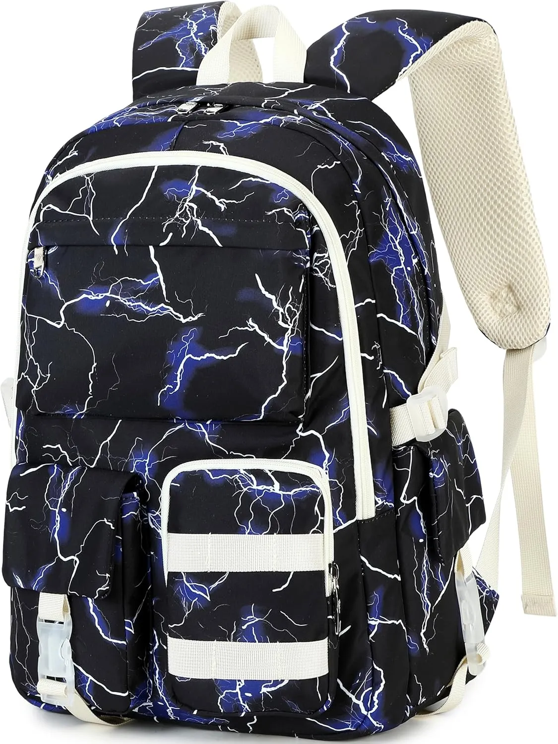 Hidds Laptop Backpacks for Teens Boys Mens Lightning School Bag College Backpack Travel Casual Daypack Bookbags Students