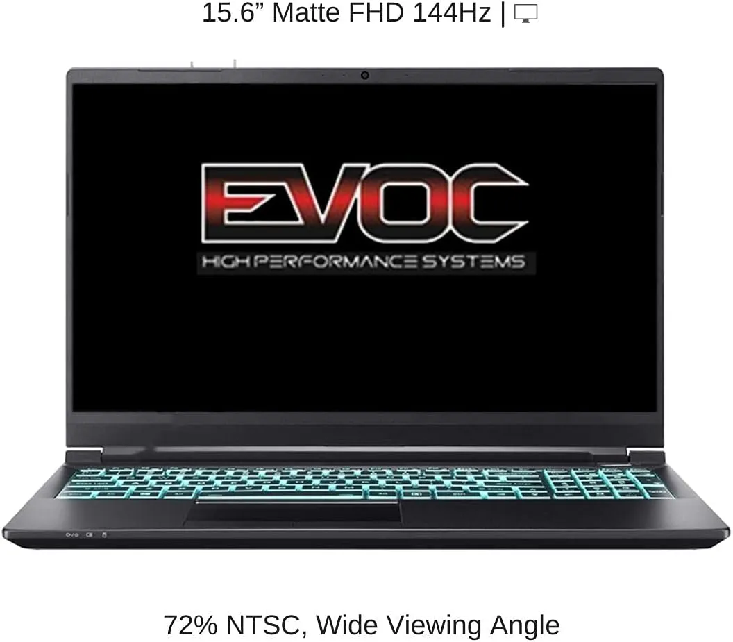 HIDevolution EVOC High Performance Systems PC503C (PC50HS) 15.6" FHD 144Hz, 2.3 GHz i7-11800H, RTX 3080, 16 GB 3200MHz RAM, 1 TB PCIe SSD