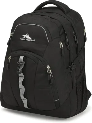 High Sierra Access 2.0 Laptop Backpack, Black, One Size