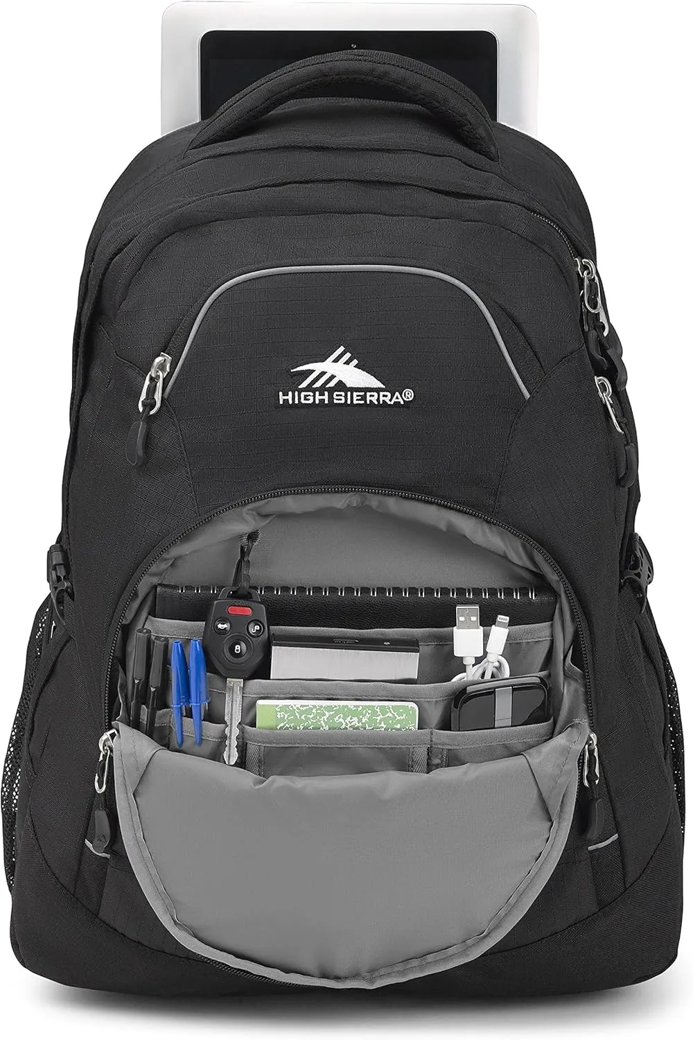 High Sierra Access 2.0 Laptop Backpack, Black, One Size