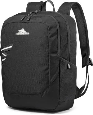 High Sierra Essential Backpack, Black, One Size