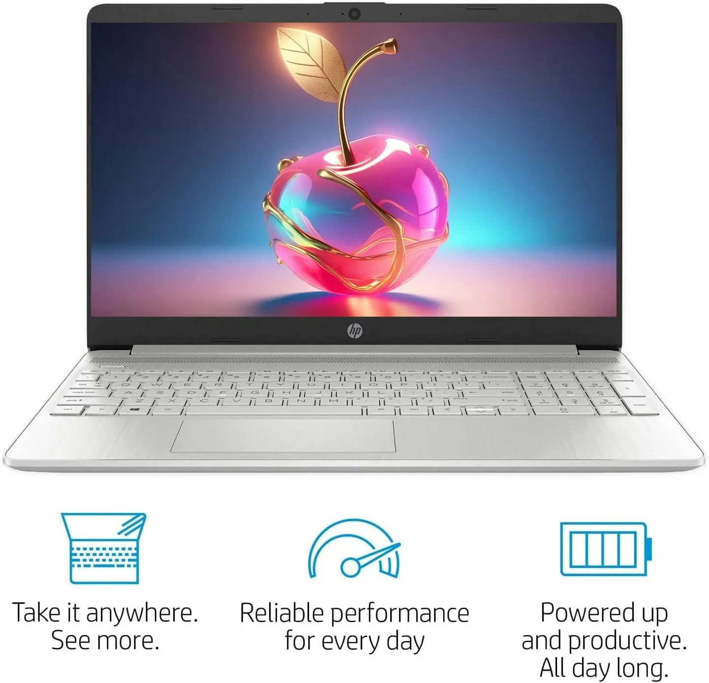 HP Latest 15" Laptop, Intel Celeron N4120 Quad-core Processor, 32GB RAM, 1TB SSD, 15.6" HD Micro Edge LED Display, Fast Charge, SD Card Reader, Windows 11 Pro, WOWPC Recovery USB