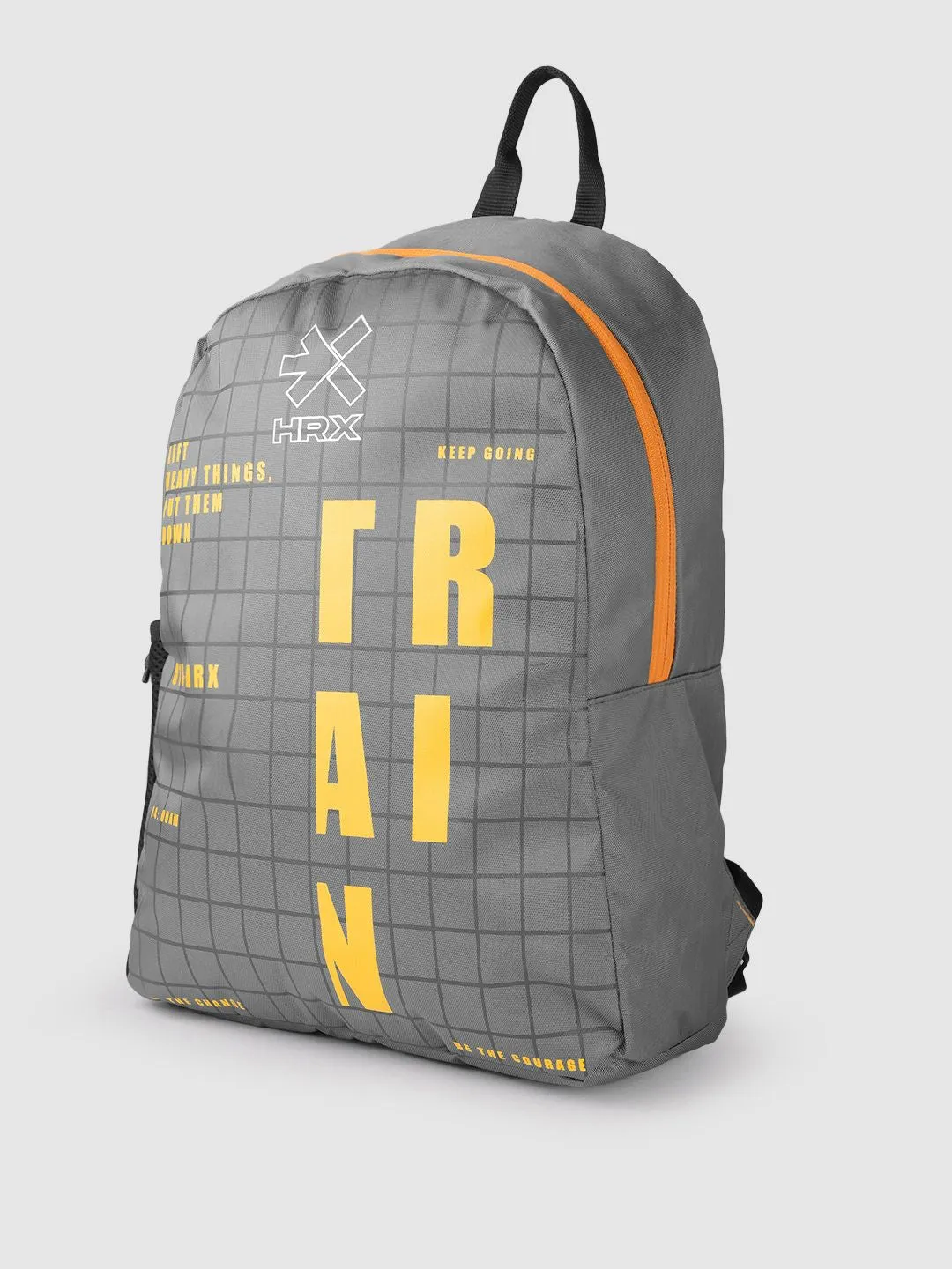 HRX by Hrithik Roshan Unisex Typography Printed Backpack - 15 inch