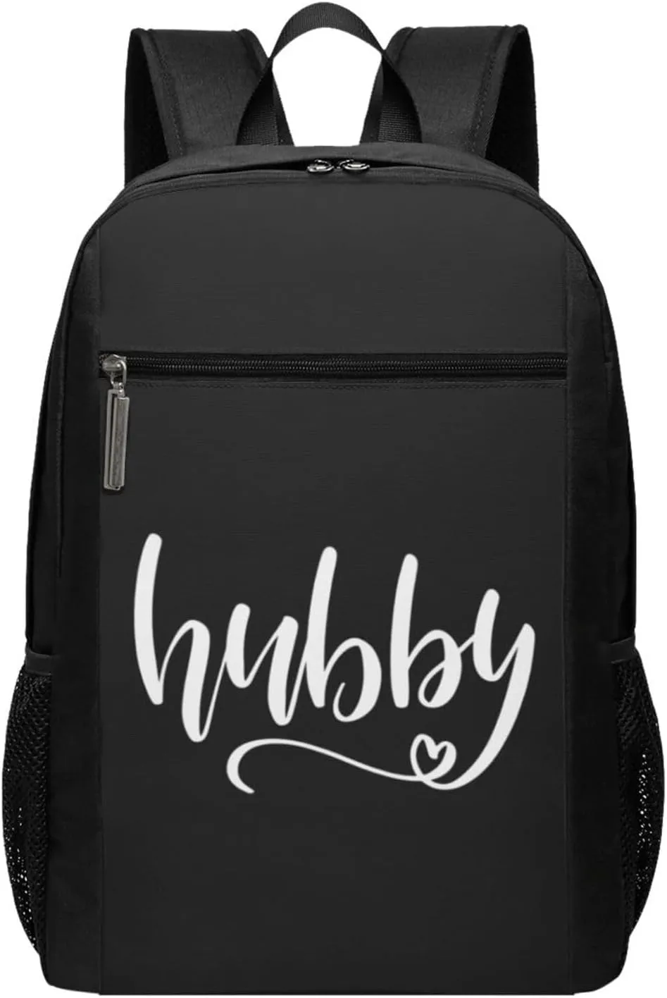 Hubby Travel Laptop Backpack, Business Anti Theft Slim Sturdy Laptops Backpacks, College Computer Bag Gift for Men & Women Fits 17 Inch Notebook,Black