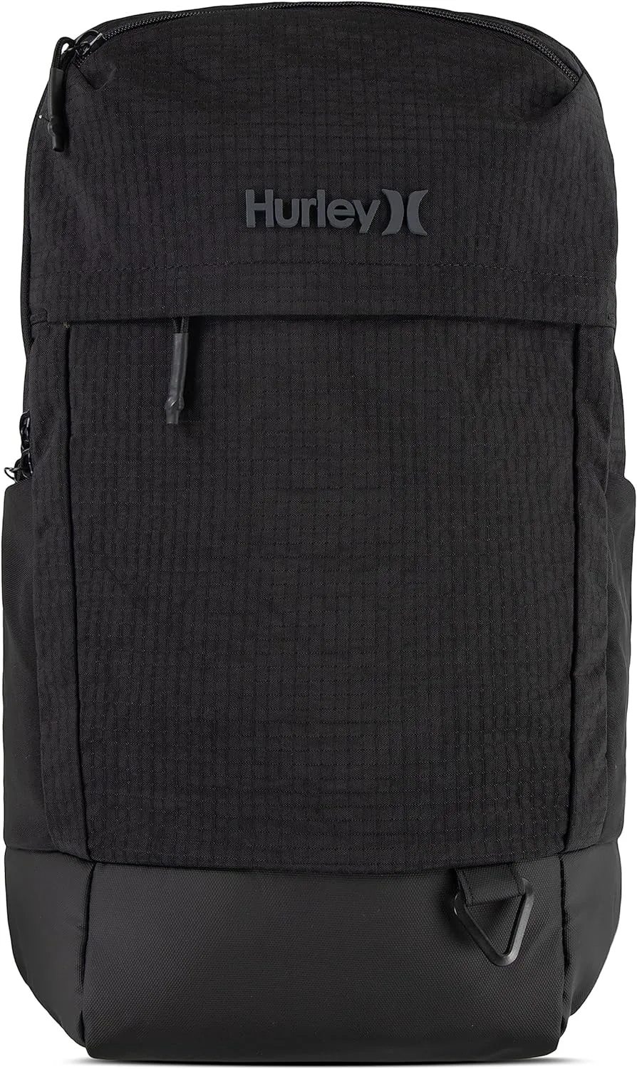 Hurley Mens Classic Backpack, Black, One Size