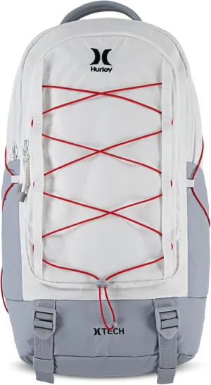 Hurley Men's Commuter Travel Backpack, White, One Size