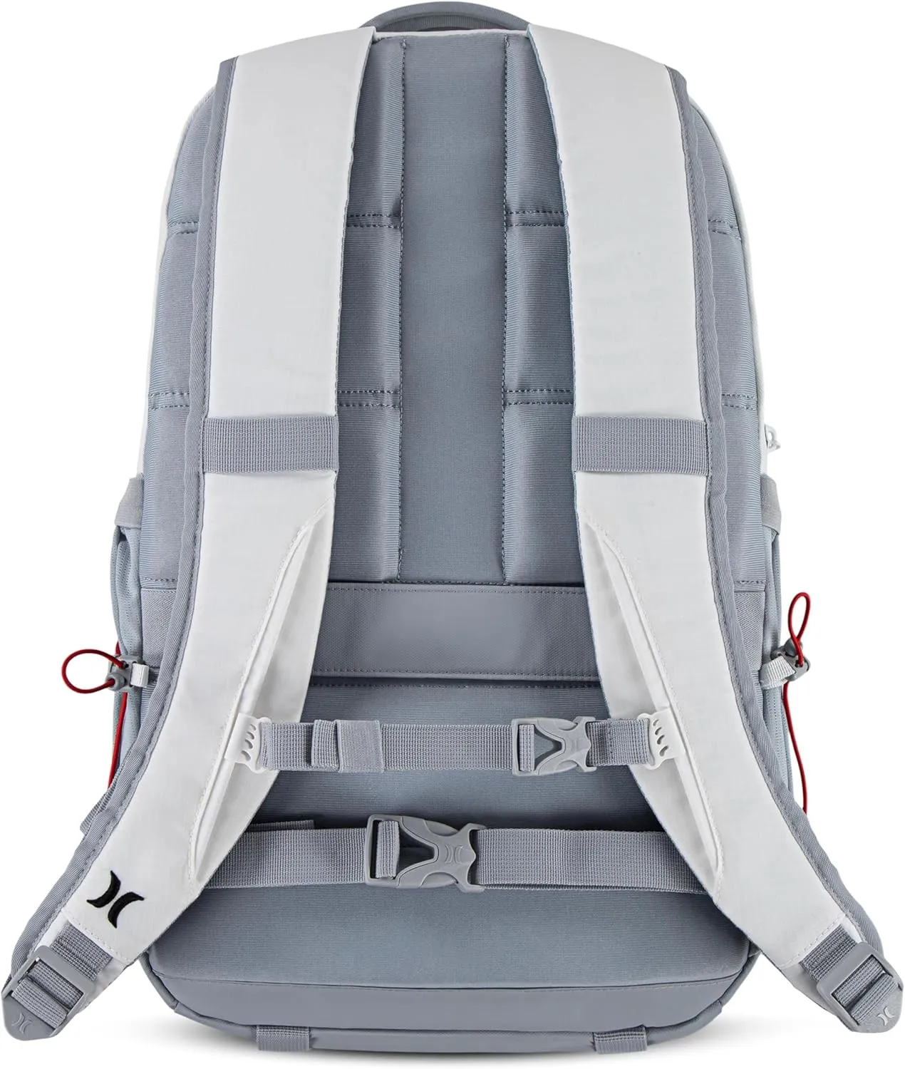Hurley Men's Commuter Travel Backpack, White, One Size