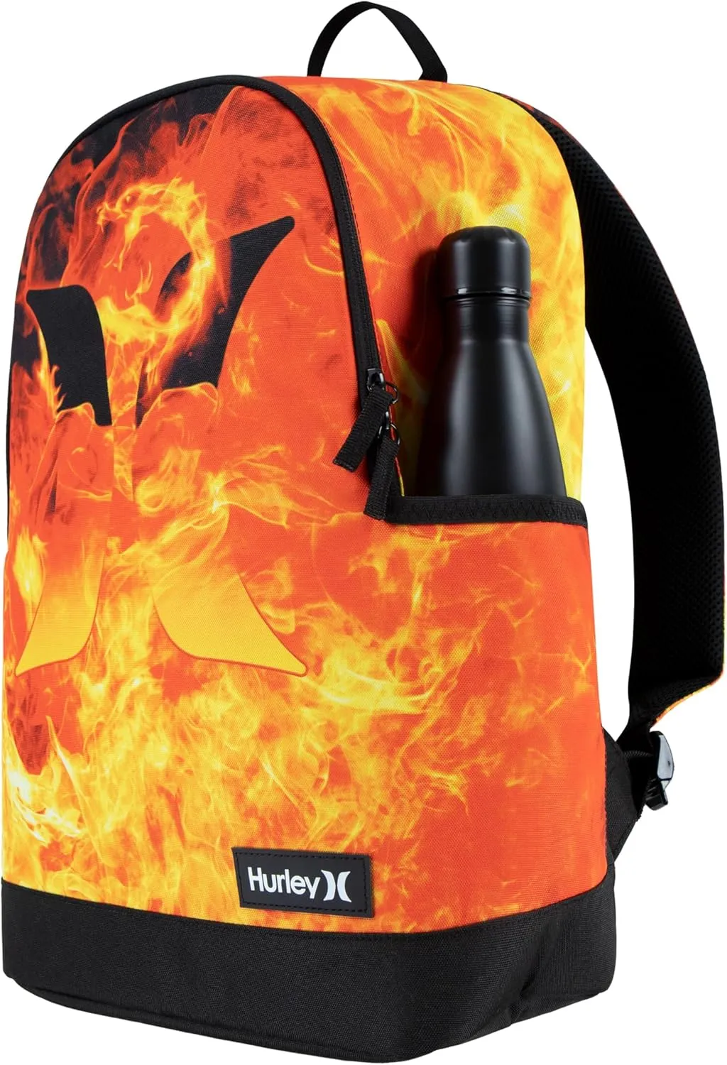 Hurley Men's Graphic Backpack, Fire, One Size