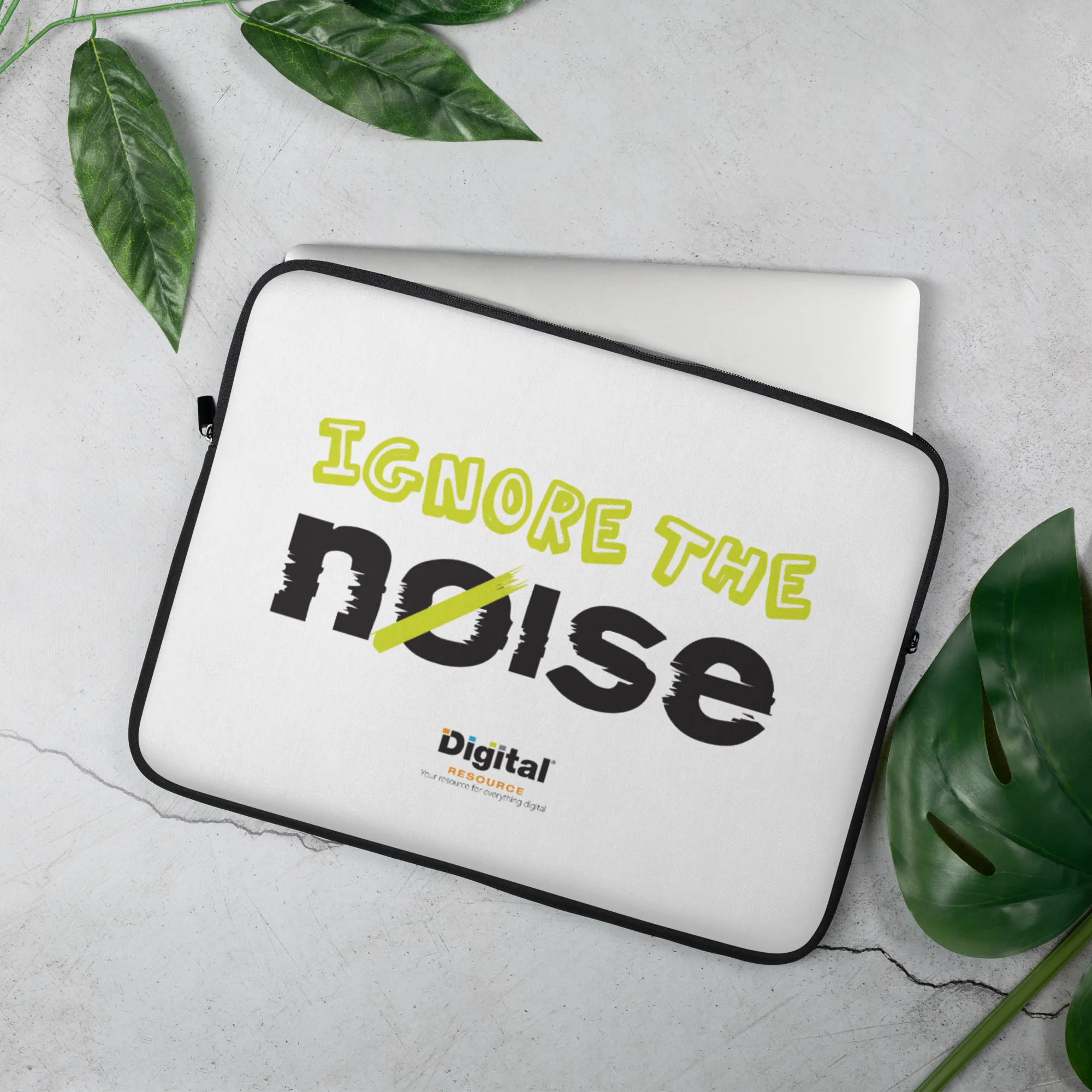 Ignore the Noise Laptop Sleeve