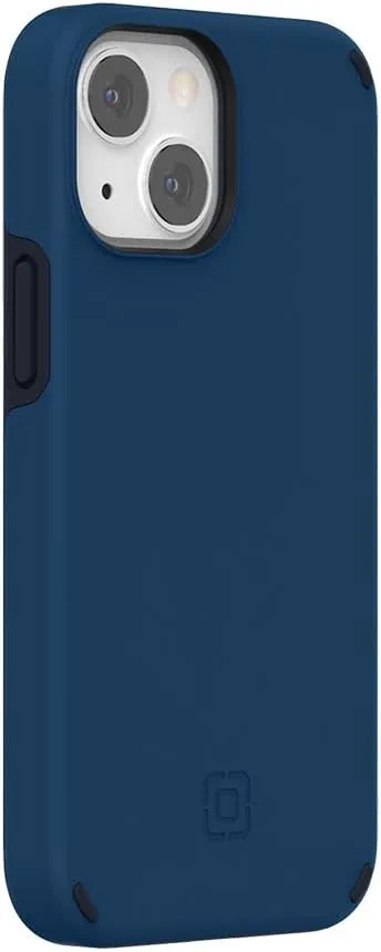 Incipio Duo Case Compatible with Apple iPhone 13 Mini [3.6 m Dropproof I MagSafe & Qi Wireless Charging Compatible I Extremely Robust Mobile Phone Case I Shock-Absorbing Case I Hybrid] Blue