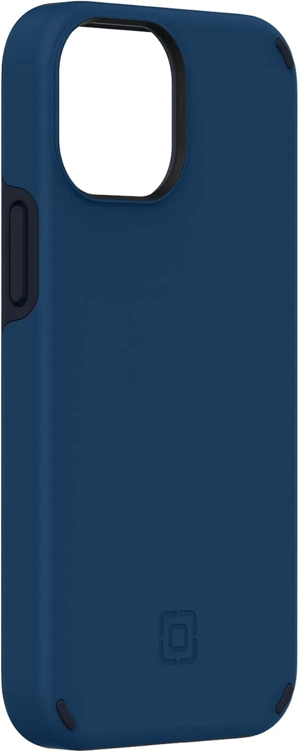 Incipio Duo Case Compatible with Apple iPhone 13 Mini [3.6 m Dropproof I MagSafe & Qi Wireless Charging Compatible I Extremely Robust Mobile Phone Case I Shock-Absorbing Case I Hybrid] Blue