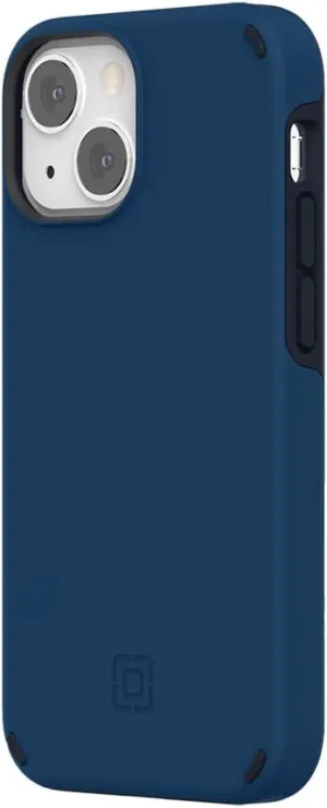 Incipio Duo Case Compatible with Apple iPhone 13 Mini [3.6 m Dropproof I MagSafe & Qi Wireless Charging Compatible I Extremely Robust Mobile Phone Case I Shock-Absorbing Case I Hybrid] Blue
