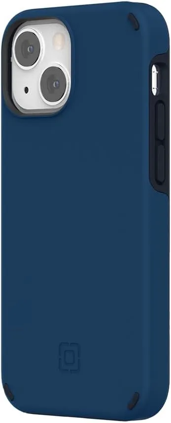 Incipio Duo Case Compatible with Apple iPhone 13 Mini [3.6 m Dropproof I MagSafe & Qi Wireless Charging Compatible I Extremely Robust Mobile Phone Case I Shock-Absorbing Case I Hybrid] Blue