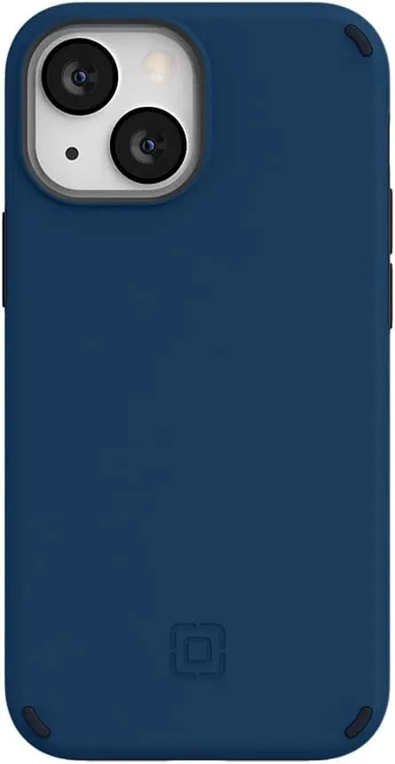 Incipio Duo Case Compatible with Apple iPhone 13 Mini [3.6 m Dropproof I MagSafe & Qi Wireless Charging Compatible I Extremely Robust Mobile Phone Case I Shock-Absorbing Case I Hybrid] Blue