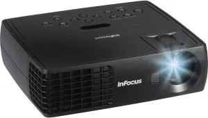 InFocus IN1112 Ultra Mobile Widescreen DLP Projector, 2.75 lbs, WXGA, 2200 Lumens (Renewed)