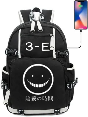 ISaikoy Anime Assassination Classroom Backpack Shoulder Bag Bookbag Daypack School Bag 4