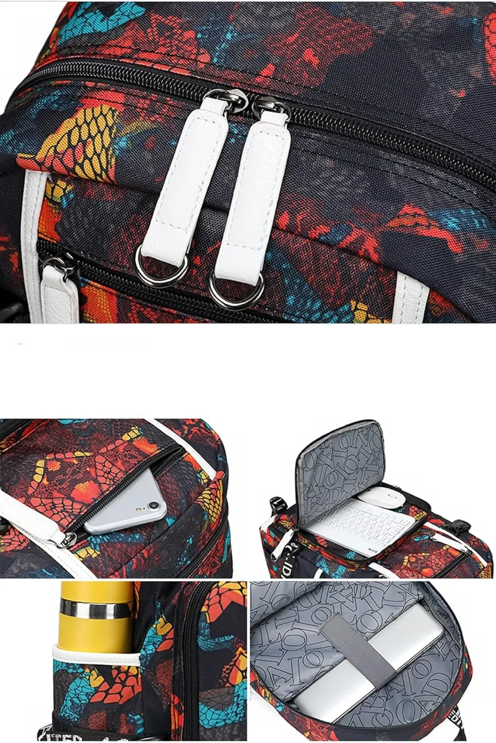 ISaikoy Anime Sword Art Online Backpack Bookbag Daypack School Bag Laptop Shoulder Bag M11