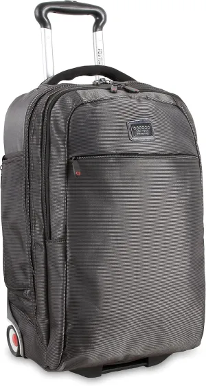 J World New York Bay Business Rolling Backpack