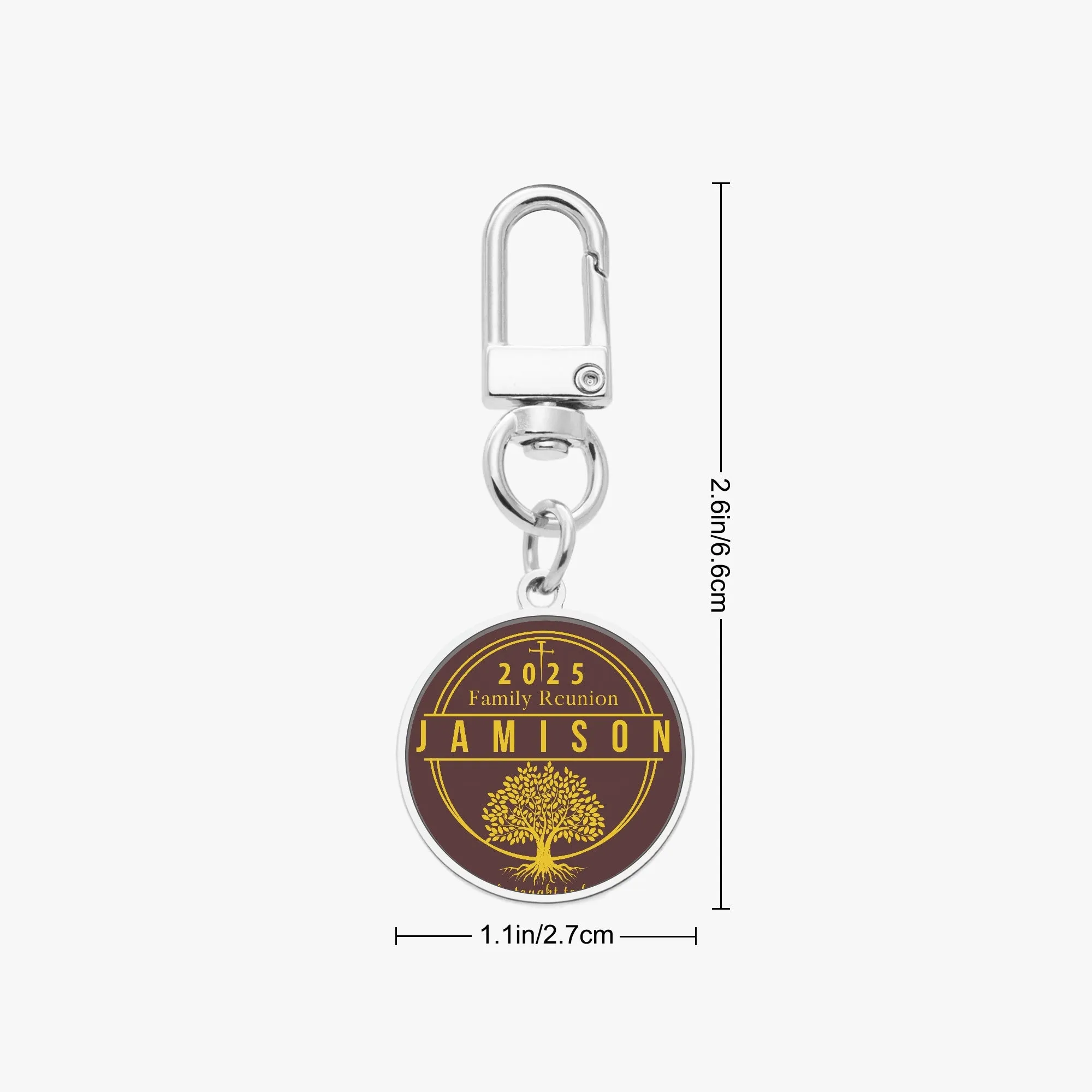 Jamison Metal Keychain