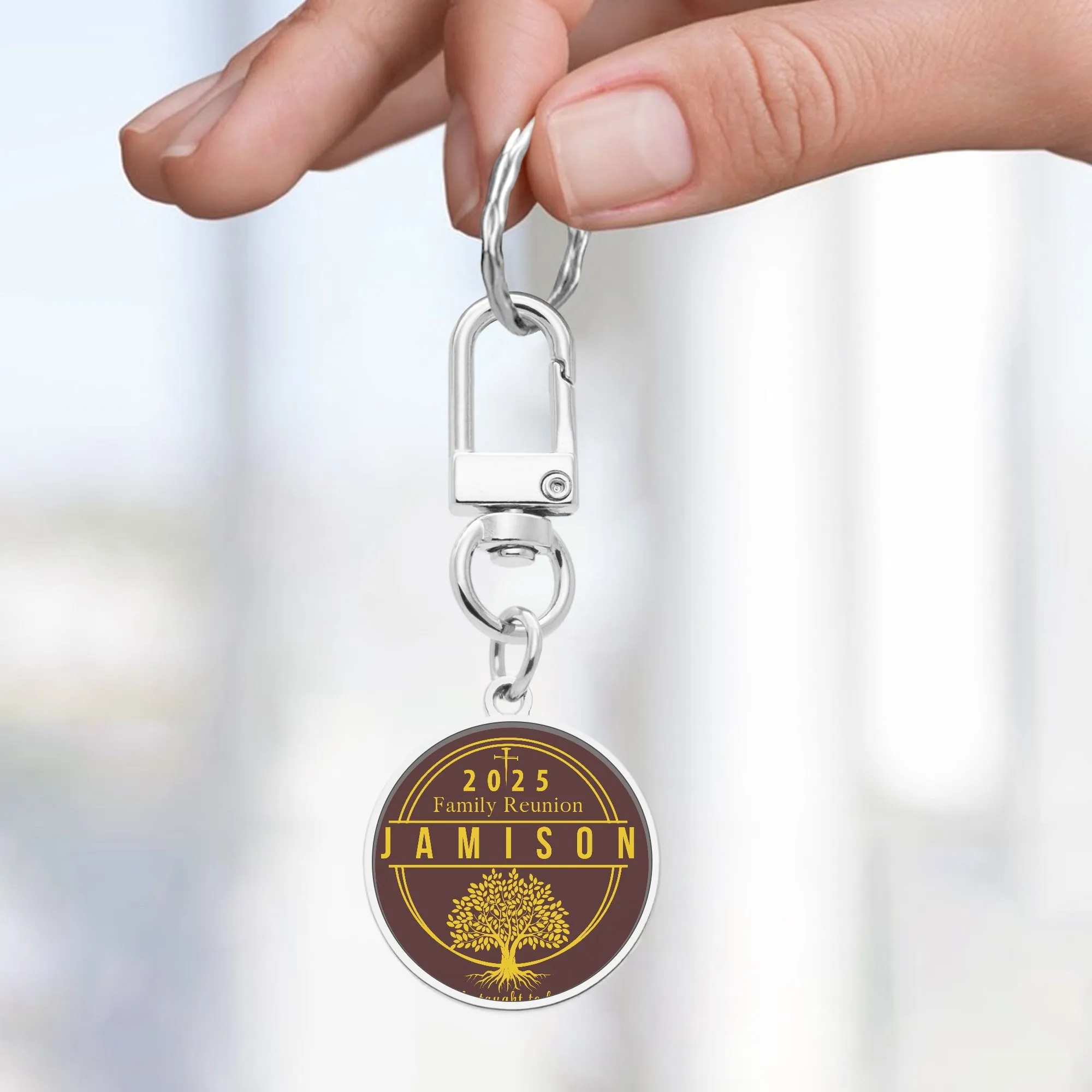 Jamison Metal Keychain
