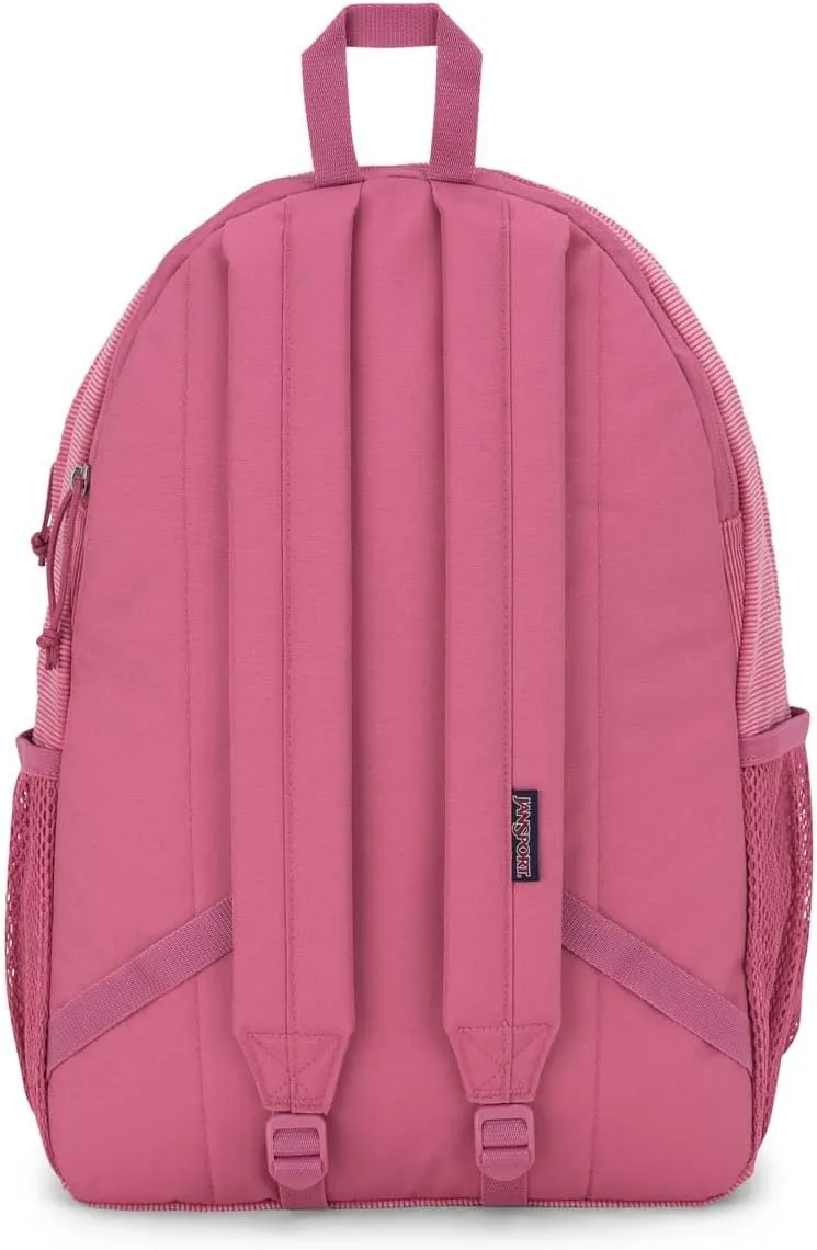 JanSport Granby Remix Backpack - Work, Travel, or Laptop Bookbag, Mauve Haze Corduroy