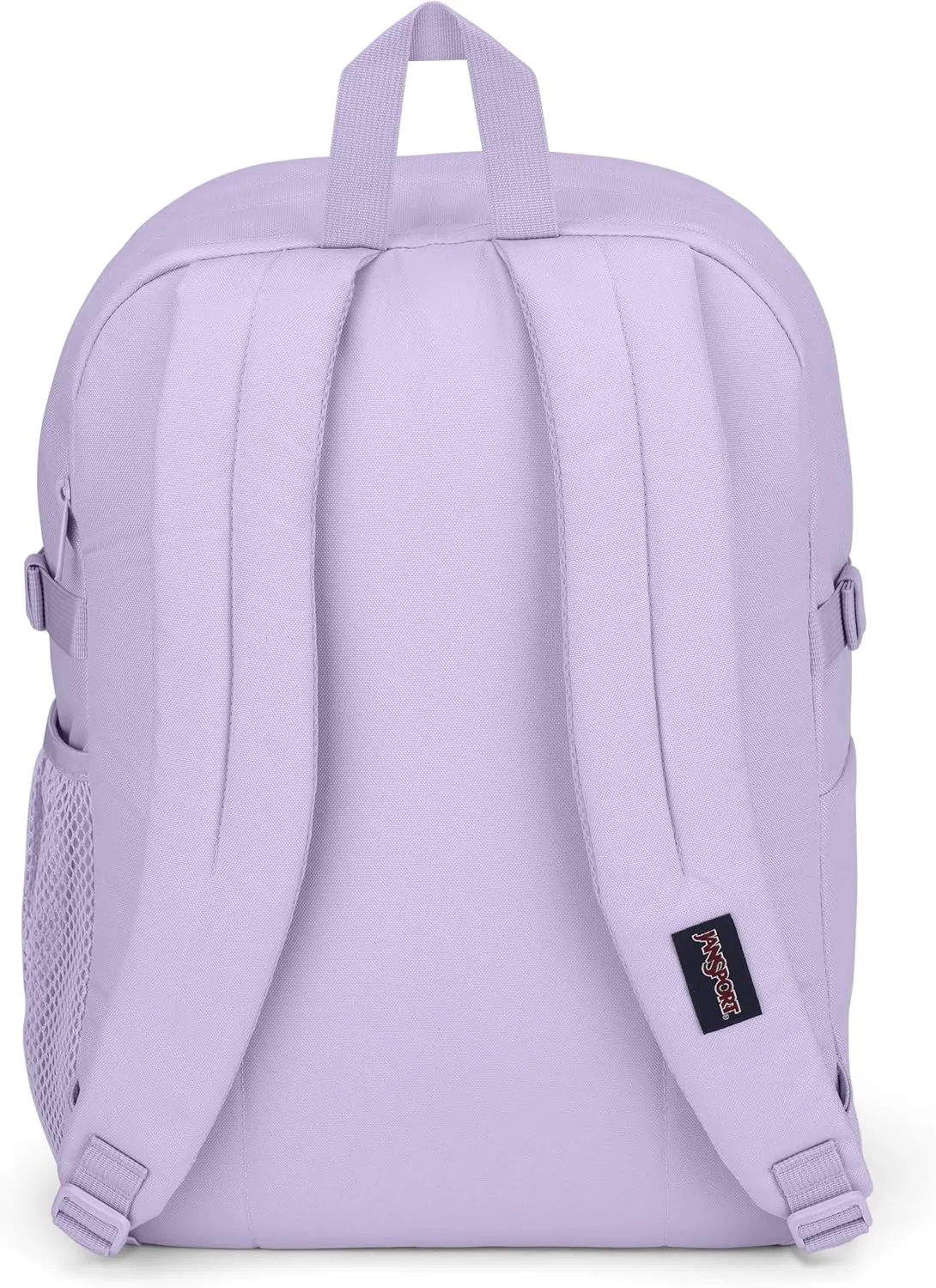 JanSport Main Campus FX Backpack - Travel or Work Bag w 15-Inch Laptop Pack with Leather Trim, Pastel Lilac