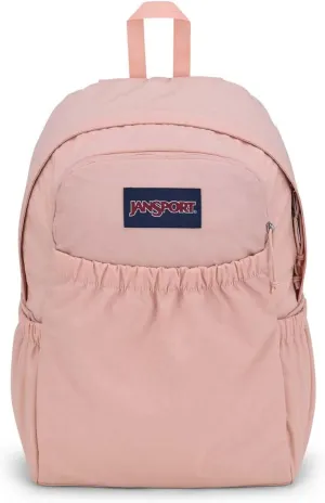 JanSport Slouch Pack - Fully Padded Back Panel - Comfortable and Ideal Storage - Misty Rose