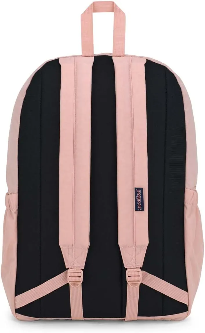 JanSport Slouch Pack - Fully Padded Back Panel - Comfortable and Ideal Storage - Misty Rose