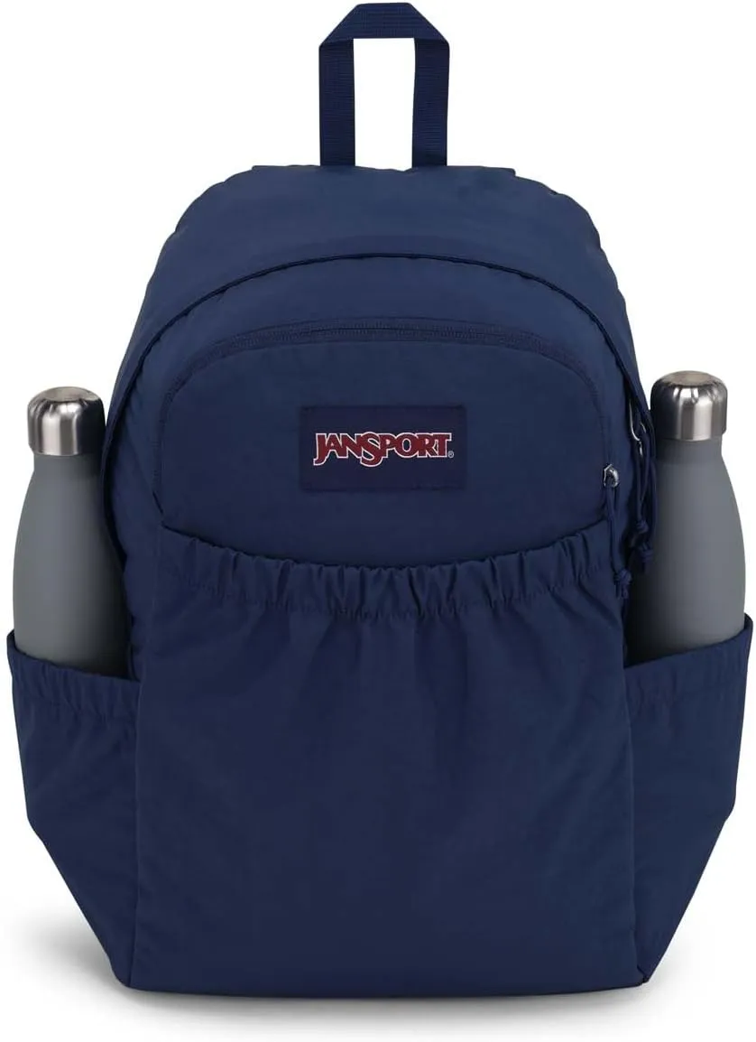 JanSport Slouch Pack - Fully Padded Back Panel - Comfortable and Ideal Storage - Navy