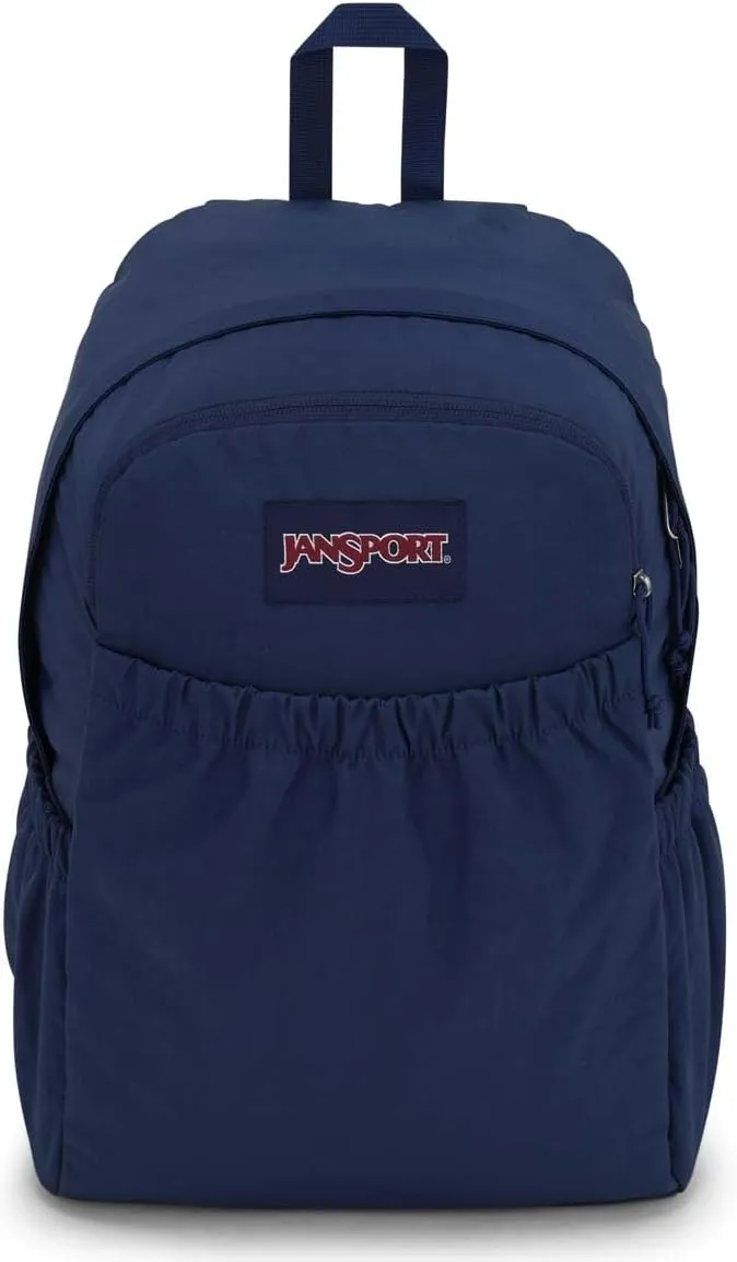 JanSport Slouch Pack - Fully Padded Back Panel - Comfortable and Ideal Storage - Navy