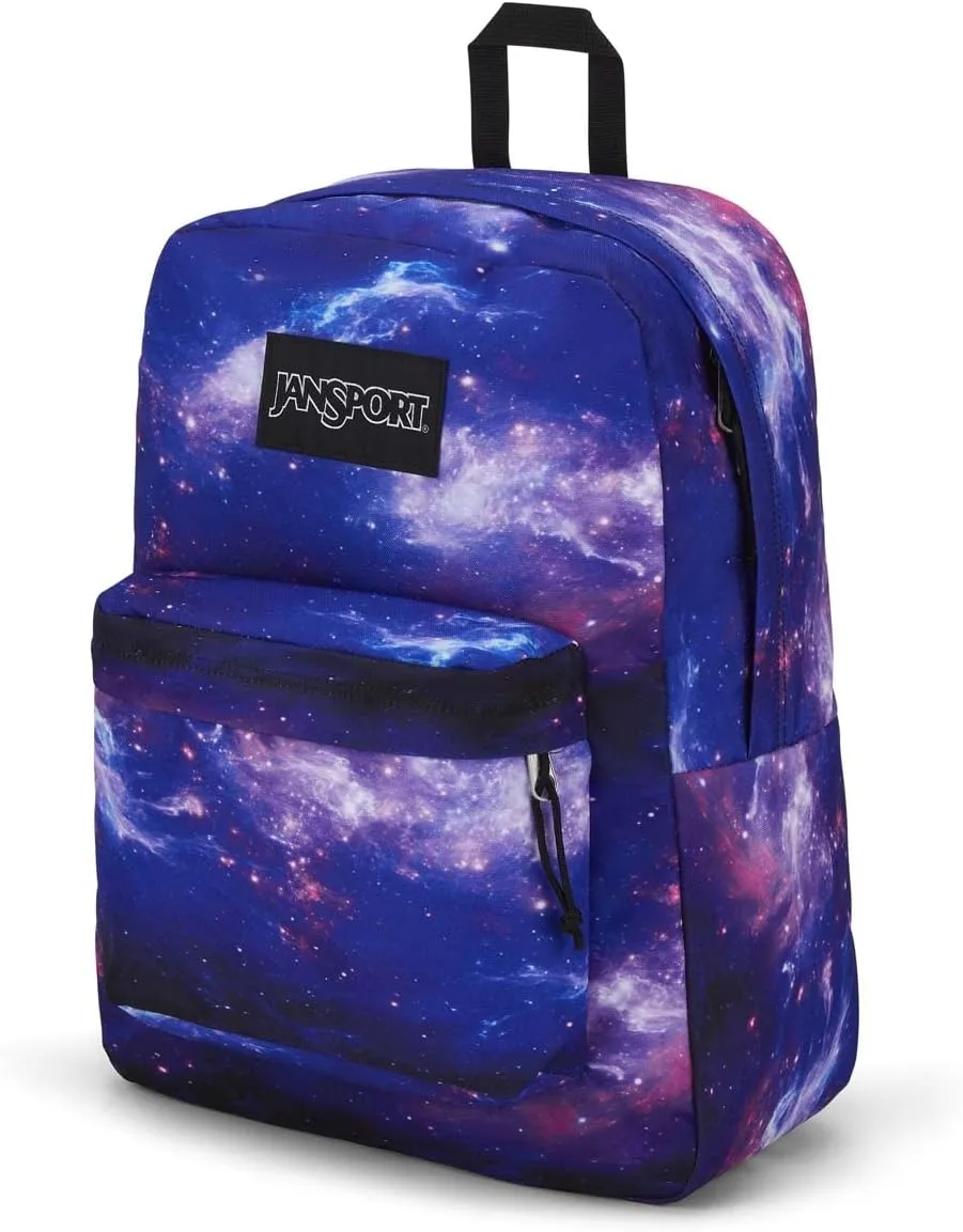 JanSport SuperBreak Plus Backpack with Padded 15-inch Laptop Sleeve and Integrated Bottle Pocket - Spacious and Durable Daypack for Work and Travel - Space Dust