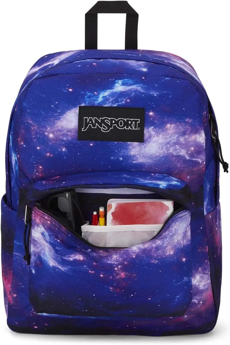 JanSport SuperBreak Plus Backpack with Padded 15-inch Laptop Sleeve and Integrated Bottle Pocket - Spacious and Durable Daypack for Work and Travel - Space Dust