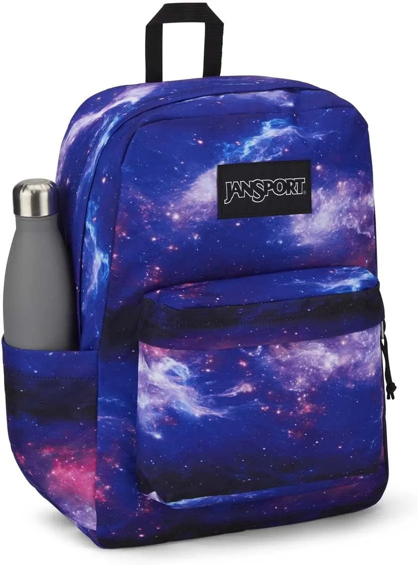 JanSport SuperBreak Plus Backpack with Padded 15-inch Laptop Sleeve and Integrated Bottle Pocket - Spacious and Durable Daypack for Work and Travel - Space Dust