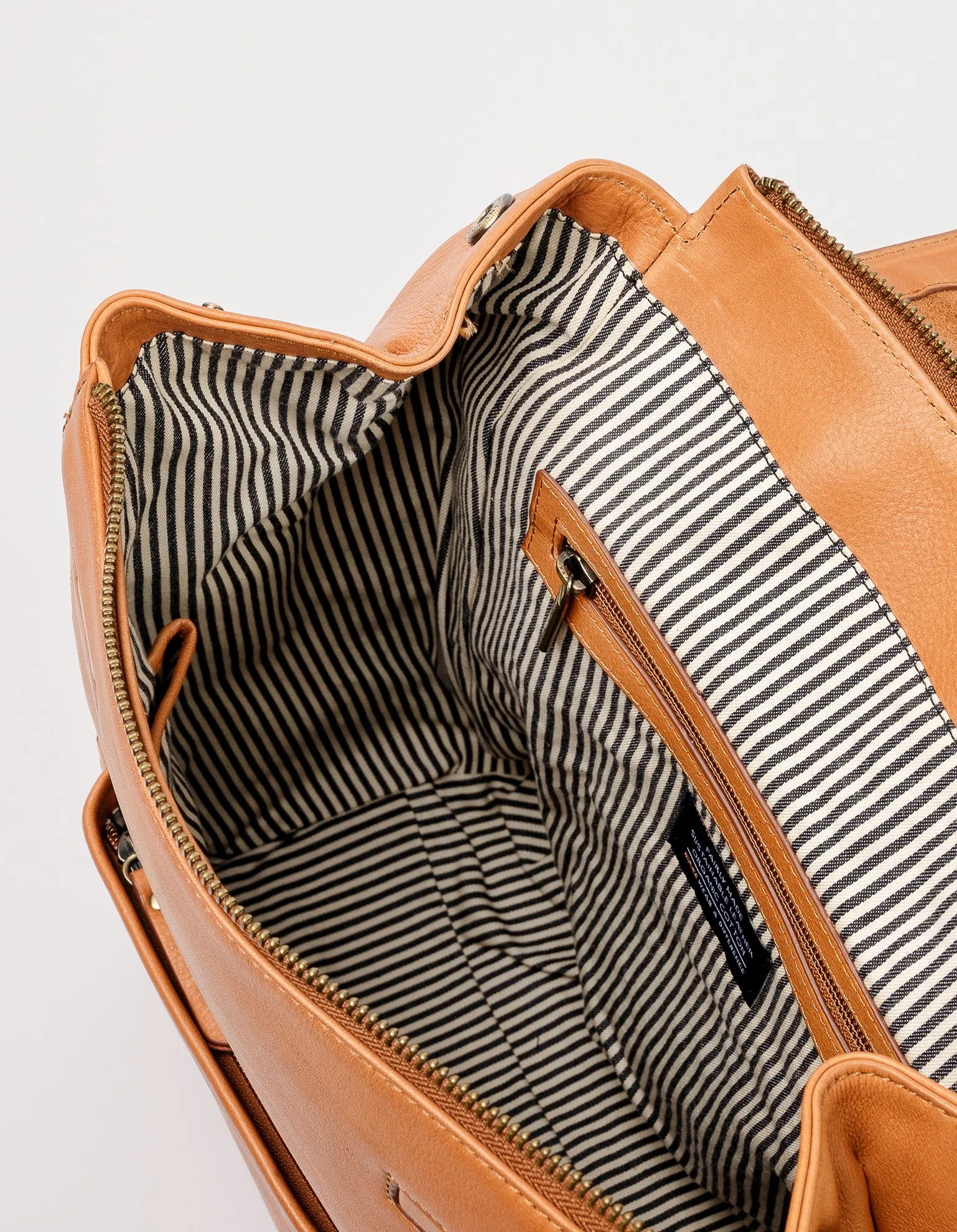 Jean Backpack - Wild Oak Soft Grain Leather