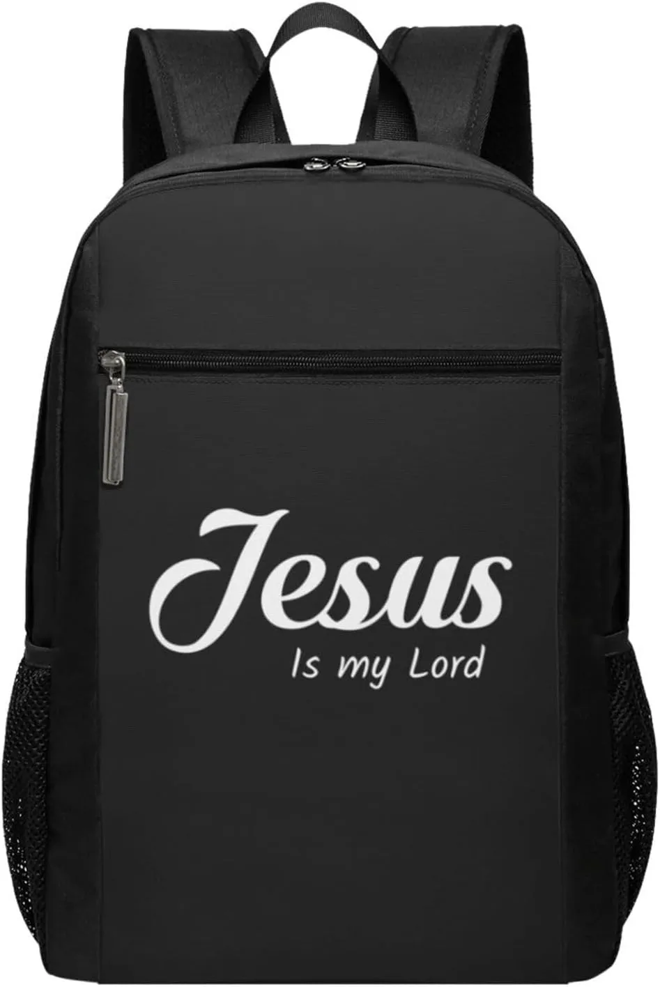 Jesus is Lord Travel Laptop Backpack, Business Anti Theft Slim Sturdy Laptops Backpacks, College Computer Bag Gift for Men & Women Fits 17 Inch Notebook,Black