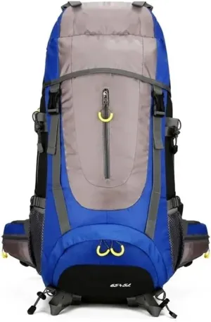 JSEIAJB 65L Outdoor Waterproof And Wear-resistant Camping Climbing Bag Hiking Mountaineering Backpacks Sport Bag