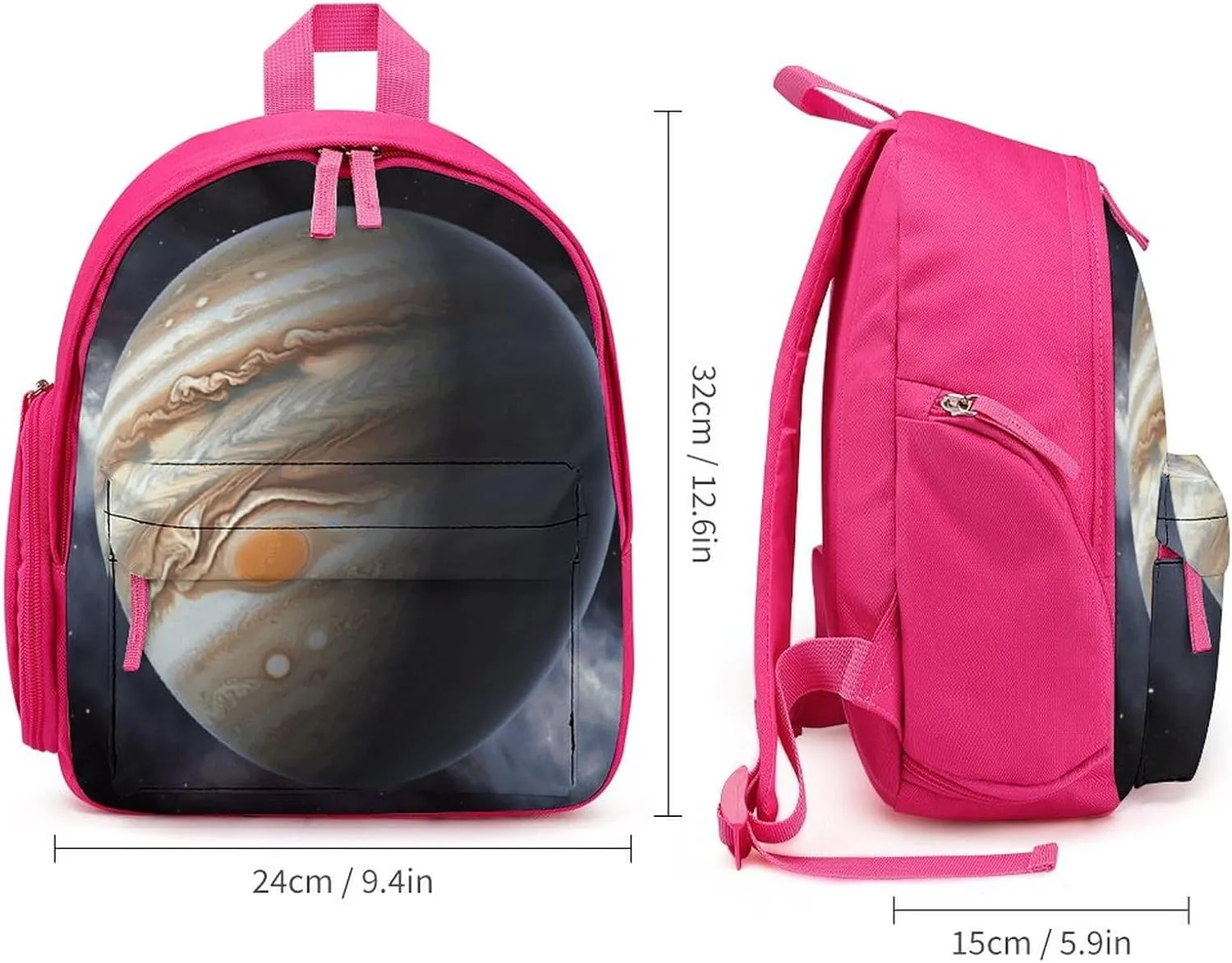 Jupiter Landscape Travel Backpack Casual Bag Lightweight Hiking Backpacks for Business, Travelling, Hiking