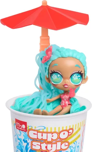 Just Play Collectible Made 2 Order Cup O' Style, 4" Small Doll and Accessories, 10 Pieces; Toys for Kids Ages 3 