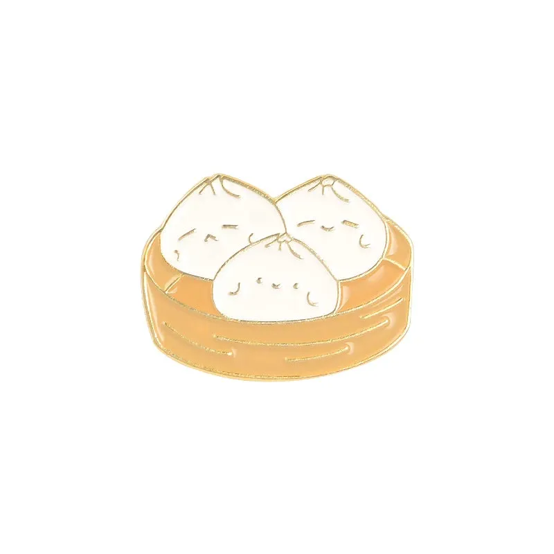 Kawaii Noodle Love 🍜✨ Enamel Pin - Cute Ramen Brooch for Backpacks & Jackets, Fun Accessory Gift for Kids & Friends! 🎁💕