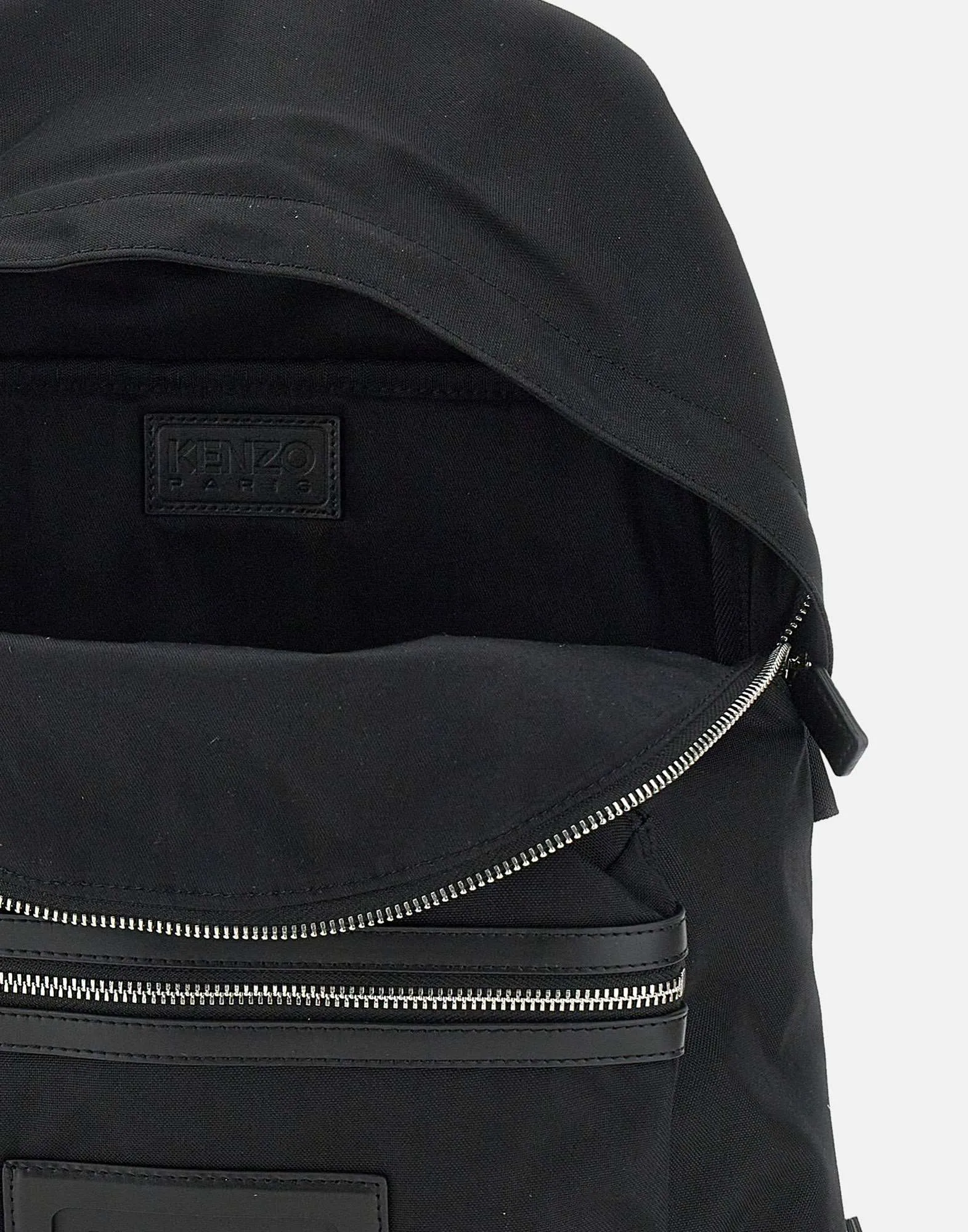 Kenzo Paris Kenzography svart ryggsäck för män