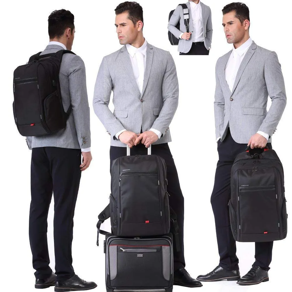 Kingsons Water-Resistant Anti-theft Backpack
