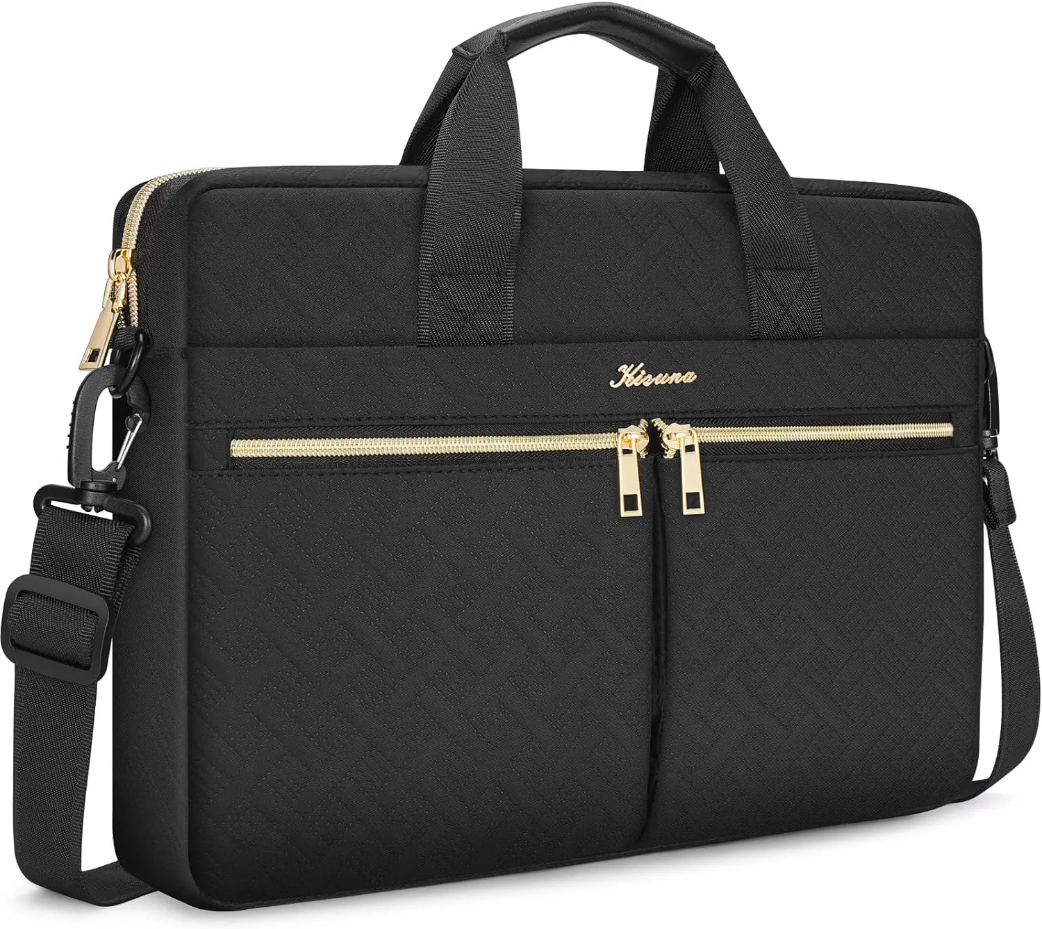 KIZUNA Laptop Case Bag 17 Inch Computer Sleeve for LG gram 17/17.3" MSI 17/Dell G7/17 IdeaPad 3i Gen7/17.3" HP ProBook 470/ Ideapad 700,Black