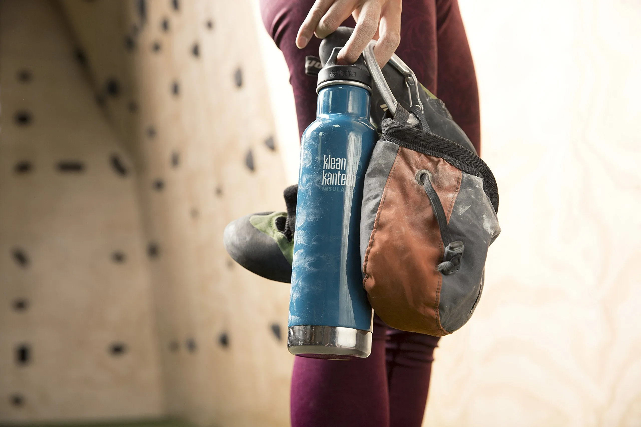 Klean Kanteen Classic Vacuum Insulated Storage with Loop Cap, 20-Ounce