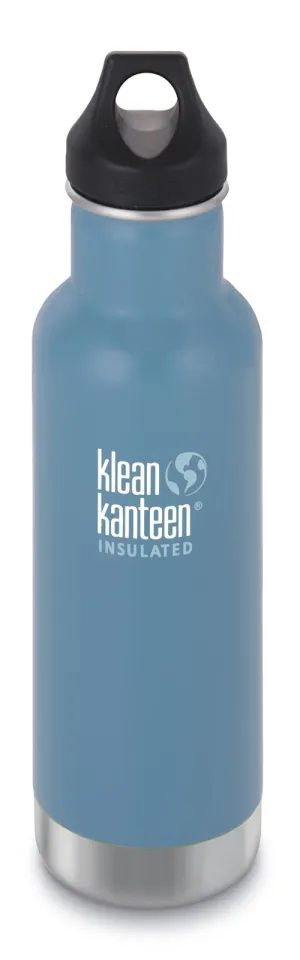 Klean Kanteen Classic Vacuum Insulated Storage with Loop Cap, 20-Ounce