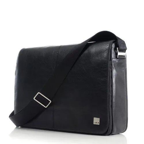 Knomo London Bungo 17" Leather Laptop Bag