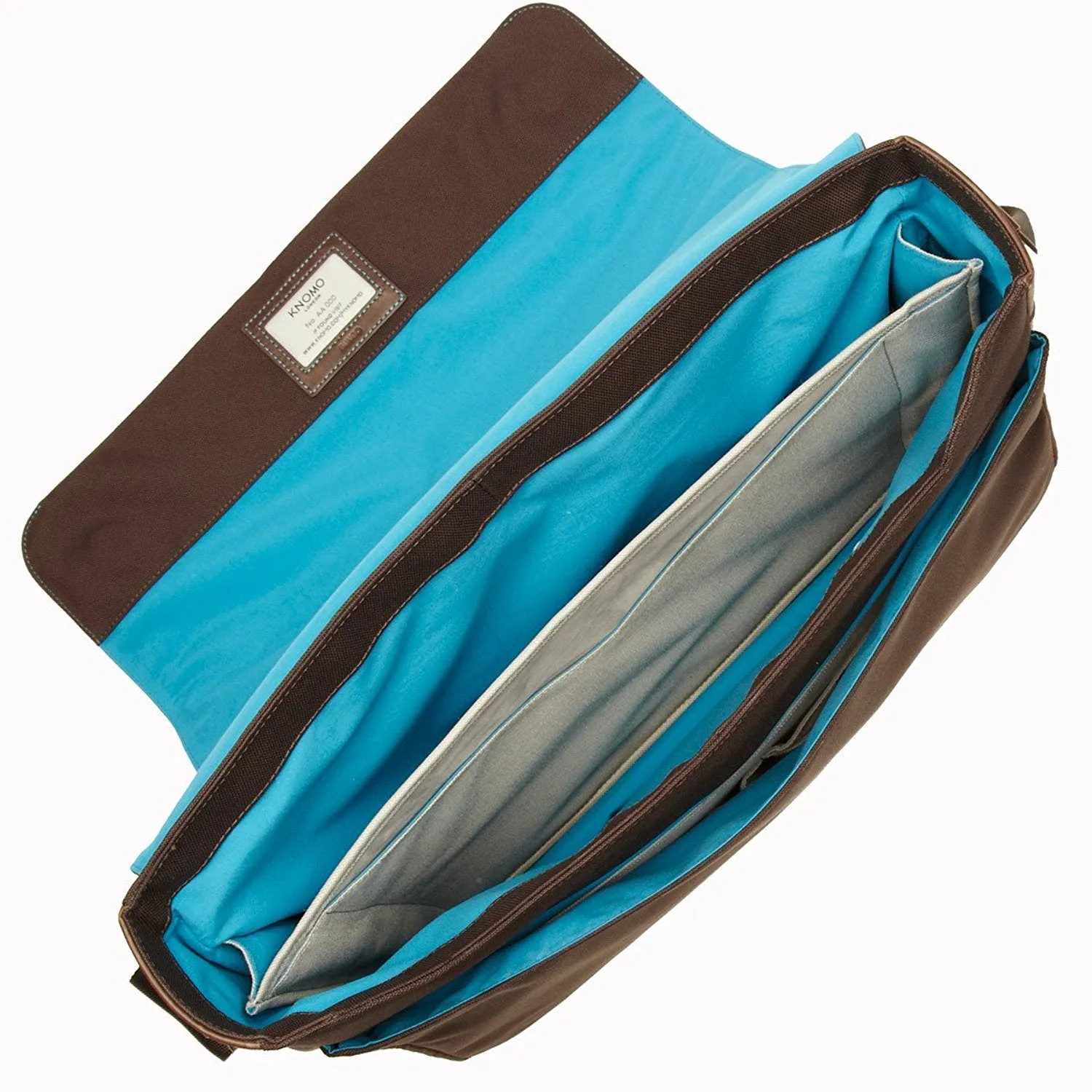 Knomo London Bungo 17" Leather Laptop Bag