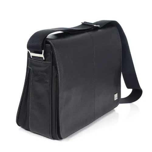 Knomo London Bungo 17" Leather Laptop Bag
