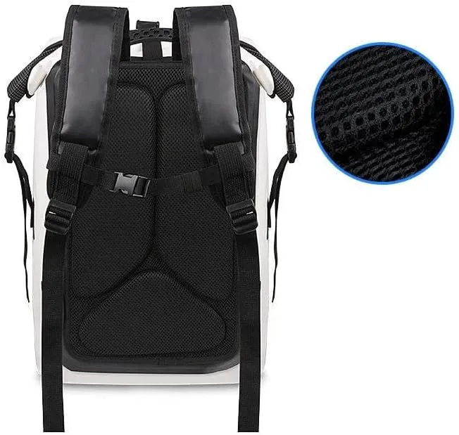 KOSTEN Backpack Pvc Waterproof Bag Swimming Backpack Large Capacity River Trekking Shoulder Backpacks-30L Blue