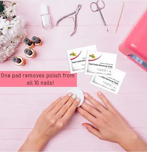 LA Fresh Self Care Bundle Deal- Pre-soaked Acetone Nail Polish Remover 50 Pads and LA Fresh Feminine Hygiene Personal Flushable 50 Wipes Gently cleanses and freshens