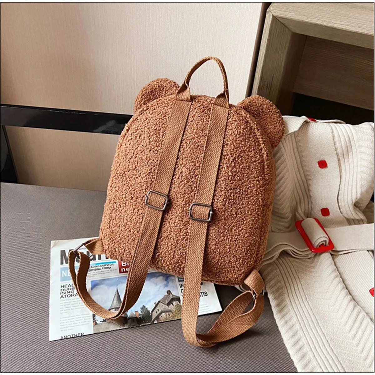 Lambswool Daypack Schoolbag
